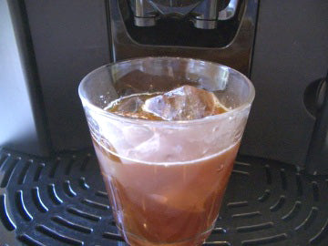 デロンギコーヒーマシン　アイスコーヒーの作り方
