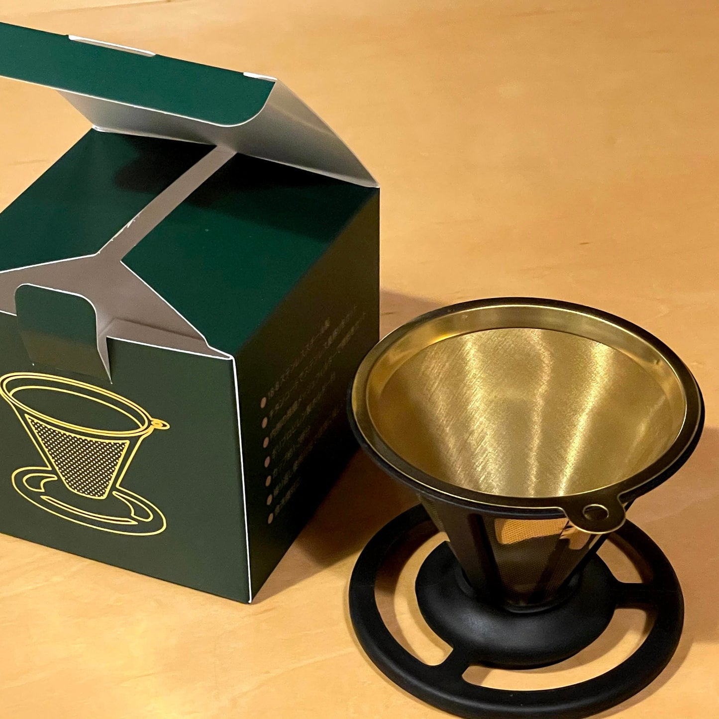CERAチタンコーティングコーヒードリッパーSOLO(1・2杯)