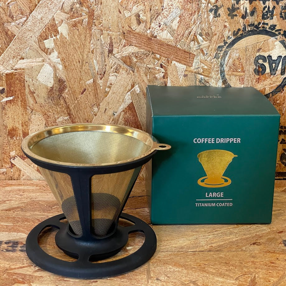 CERAチタンコーティングコーヒードリッパーLARGE(3・4杯)