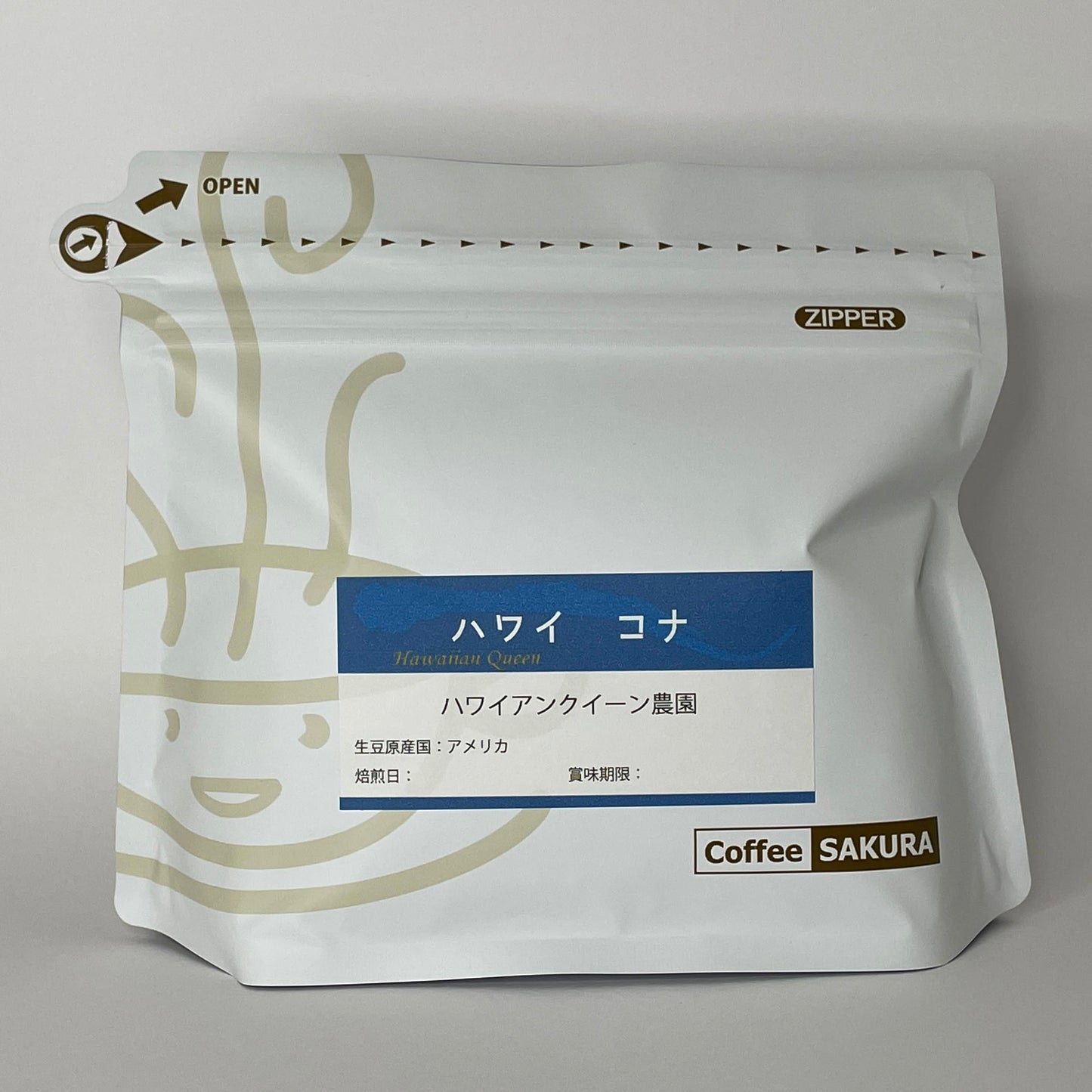 ハワイコナコーヒー豆 200g
