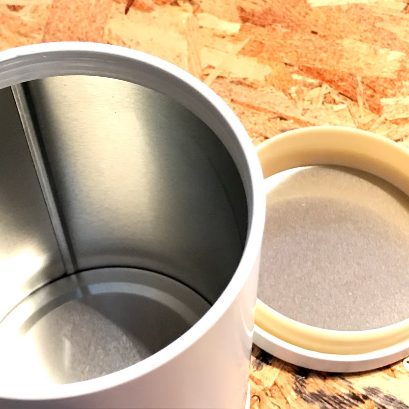 コーヒー豆専用保存缶|コーヒーキャニスター無地(200g用)