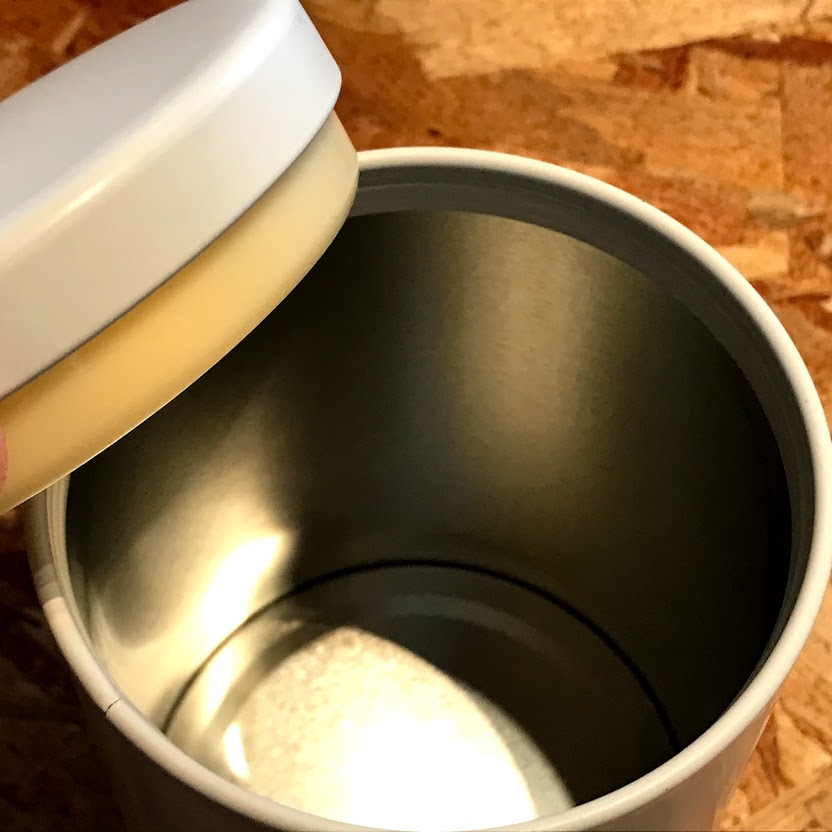 コーヒー豆専用保存缶|コーヒーキャニスター無地(200g用)
