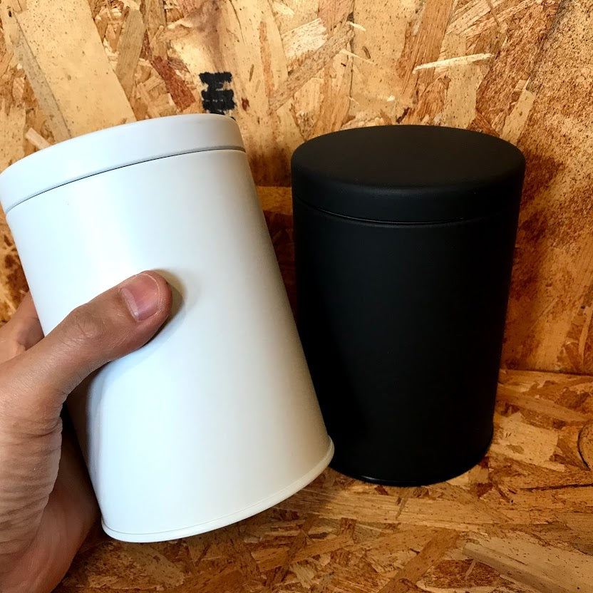 コーヒー豆専用保存缶|コーヒーキャニスター無地(200g用)